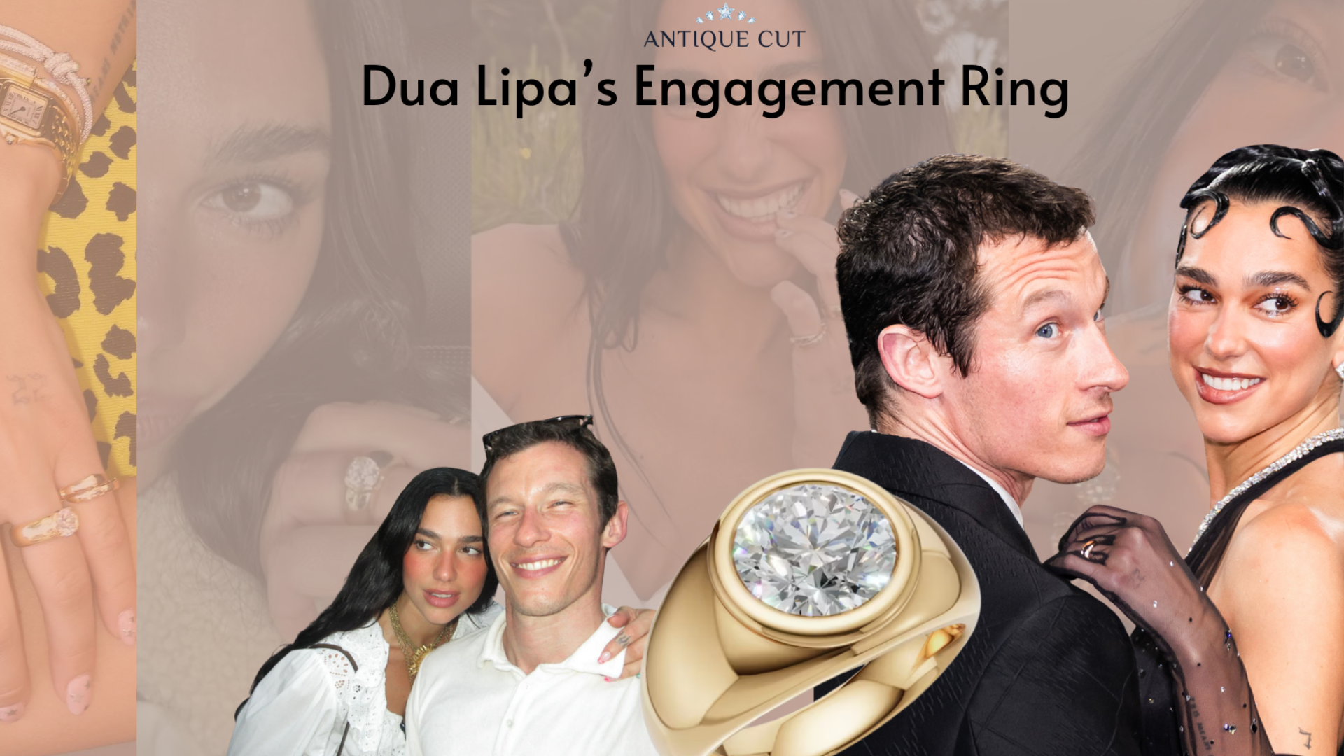 Dua Lipa’s Engagement Ring: The Bold, Chunky Sparkler