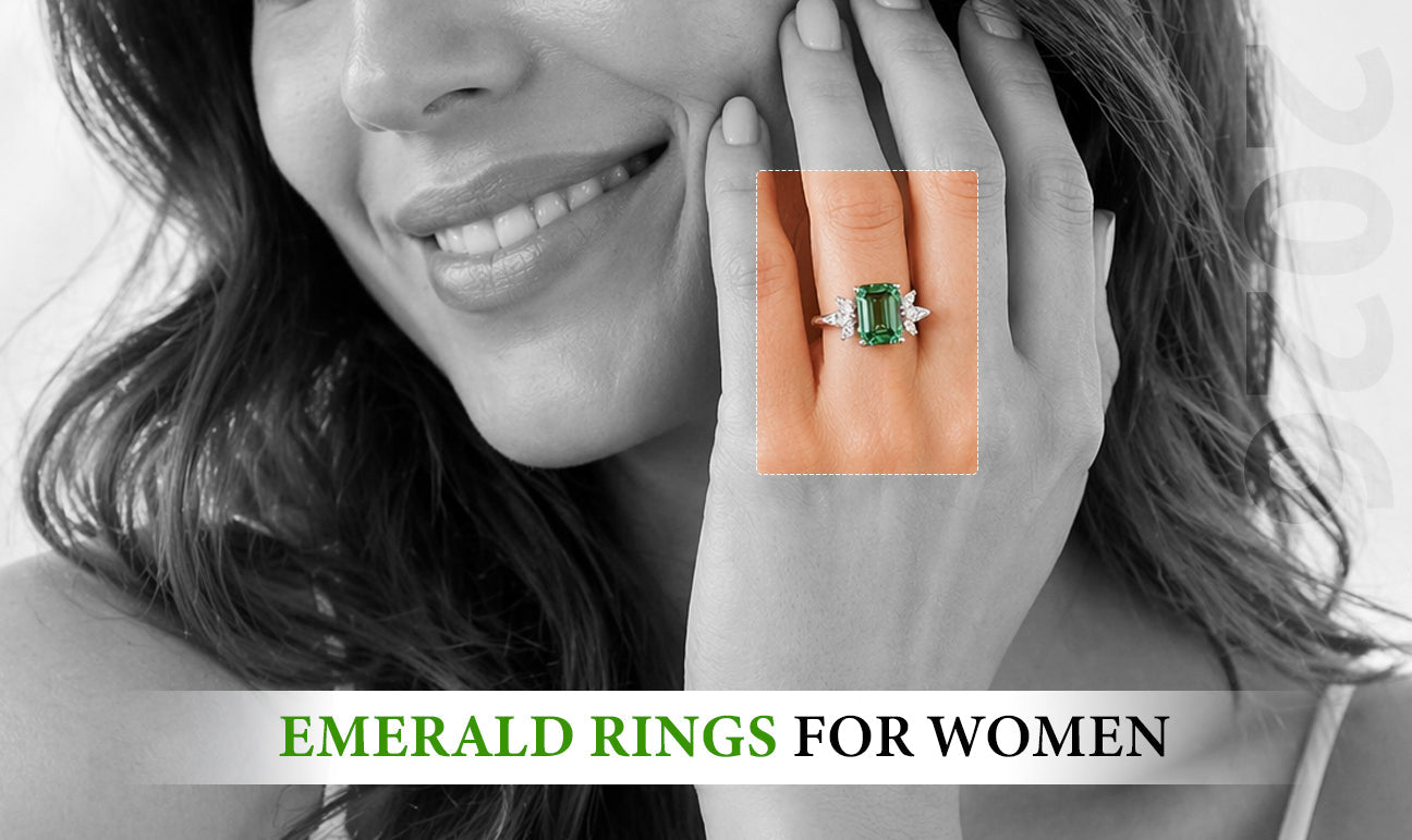 Emerald Rings for Women