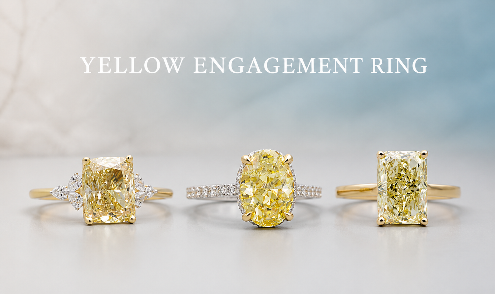 Fancy Yellow Diamond Engagement Ring