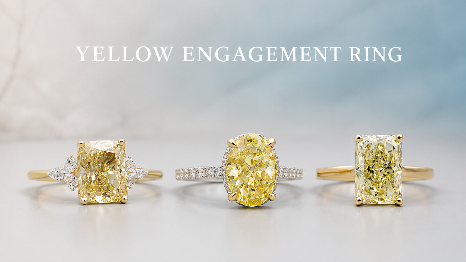 Fancy Yellow Diamond Engagement Ring