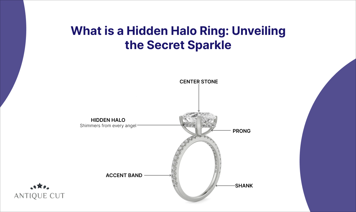 What is a Hidden Halo Engagement Ring?