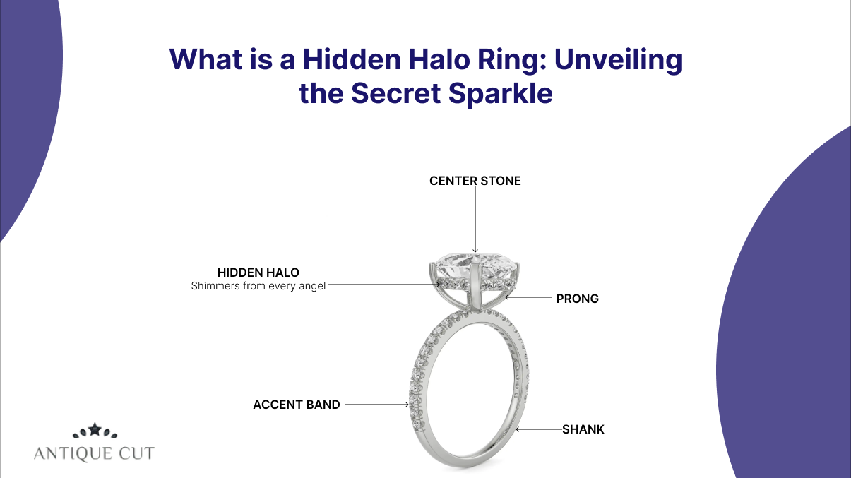 What is a Hidden Halo Engagement Ring?