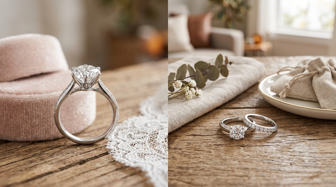 Is an Engagement Ring and a Wedding Ring the Same?