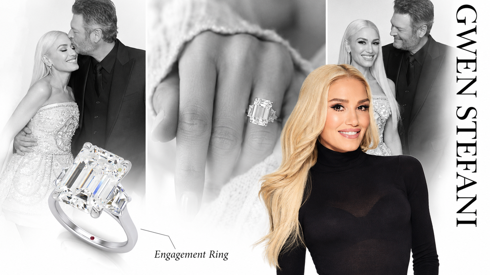 Gwen Stefani Engagement Ring Cost, Cut & Design
