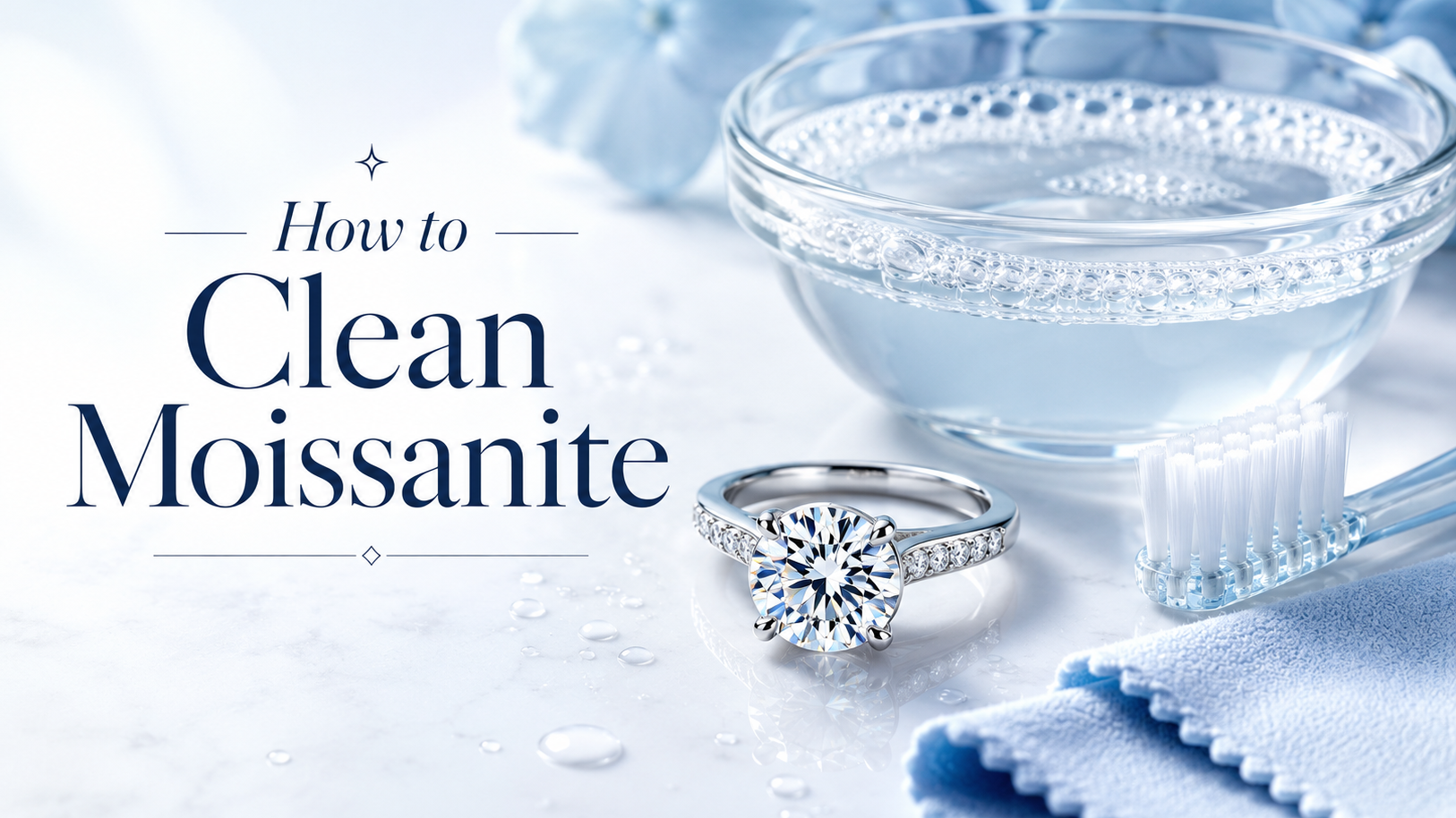 How to Clean Moissanite