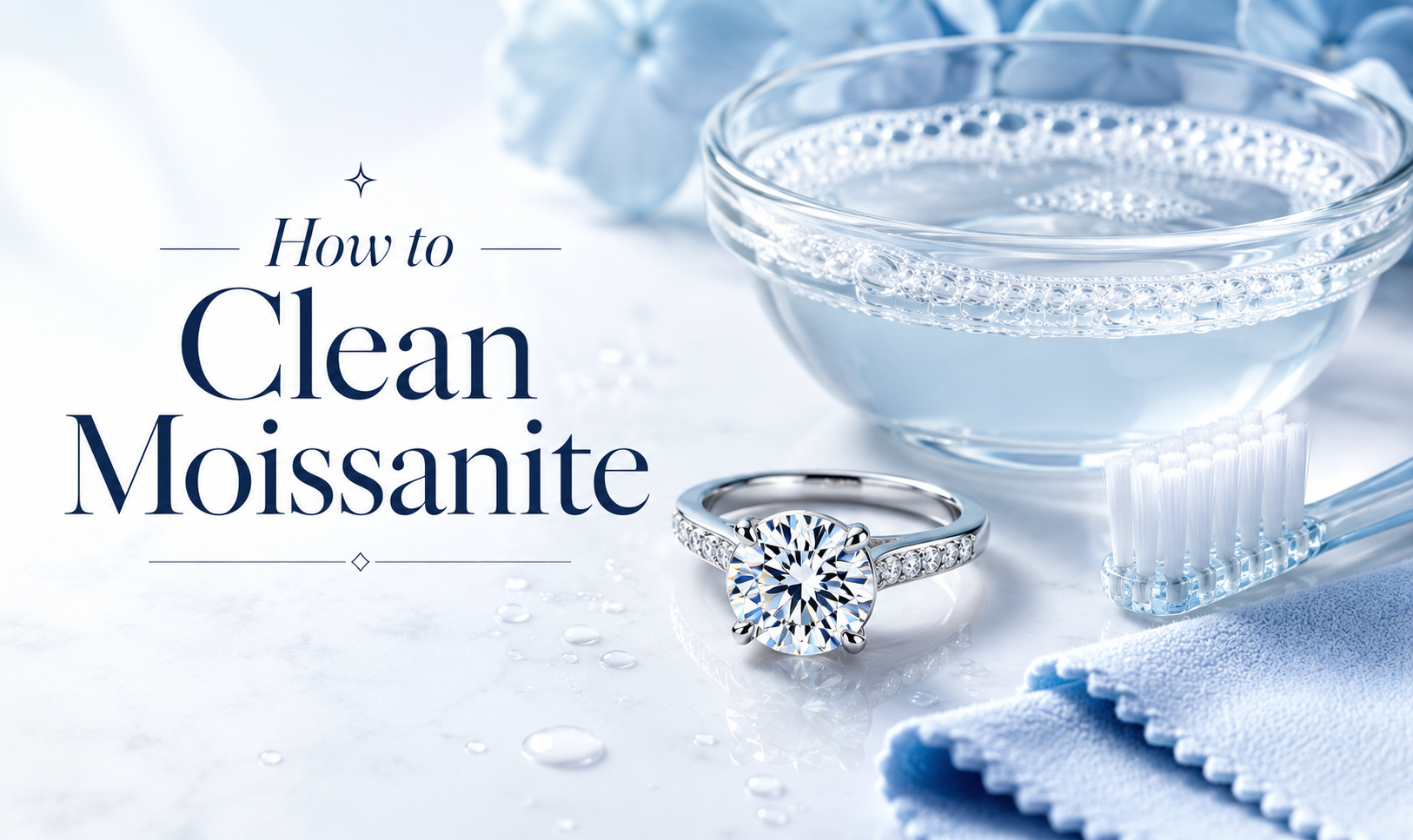 How to Clean Moissanite