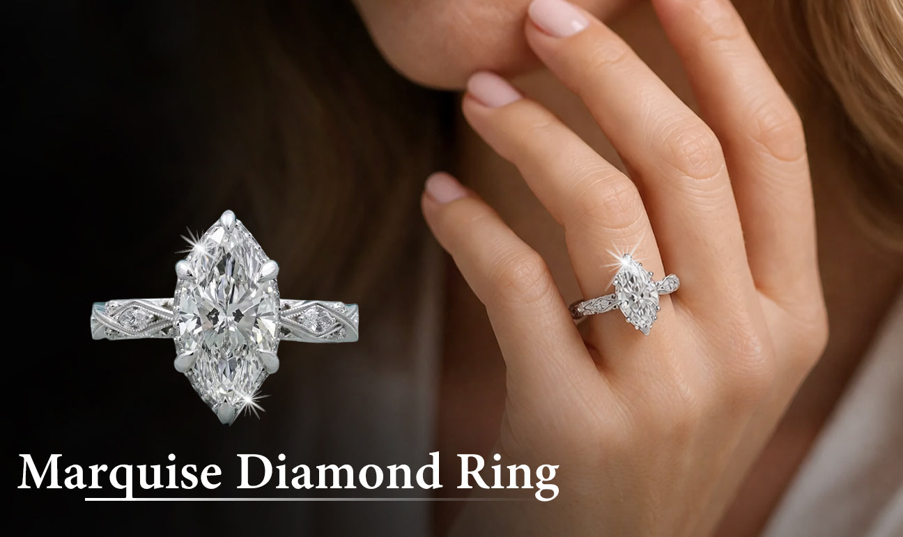 Marquise Diamond Ring