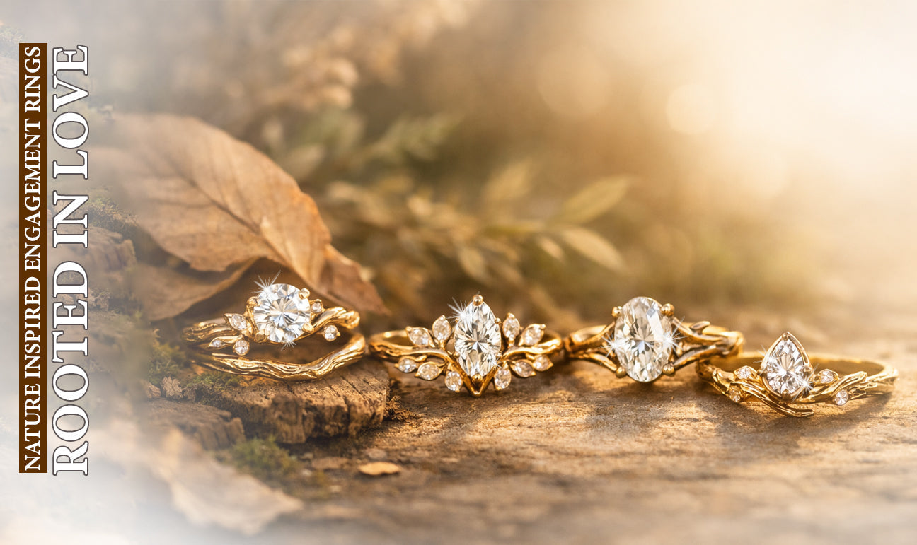 Nature Inspired Engagement Rings