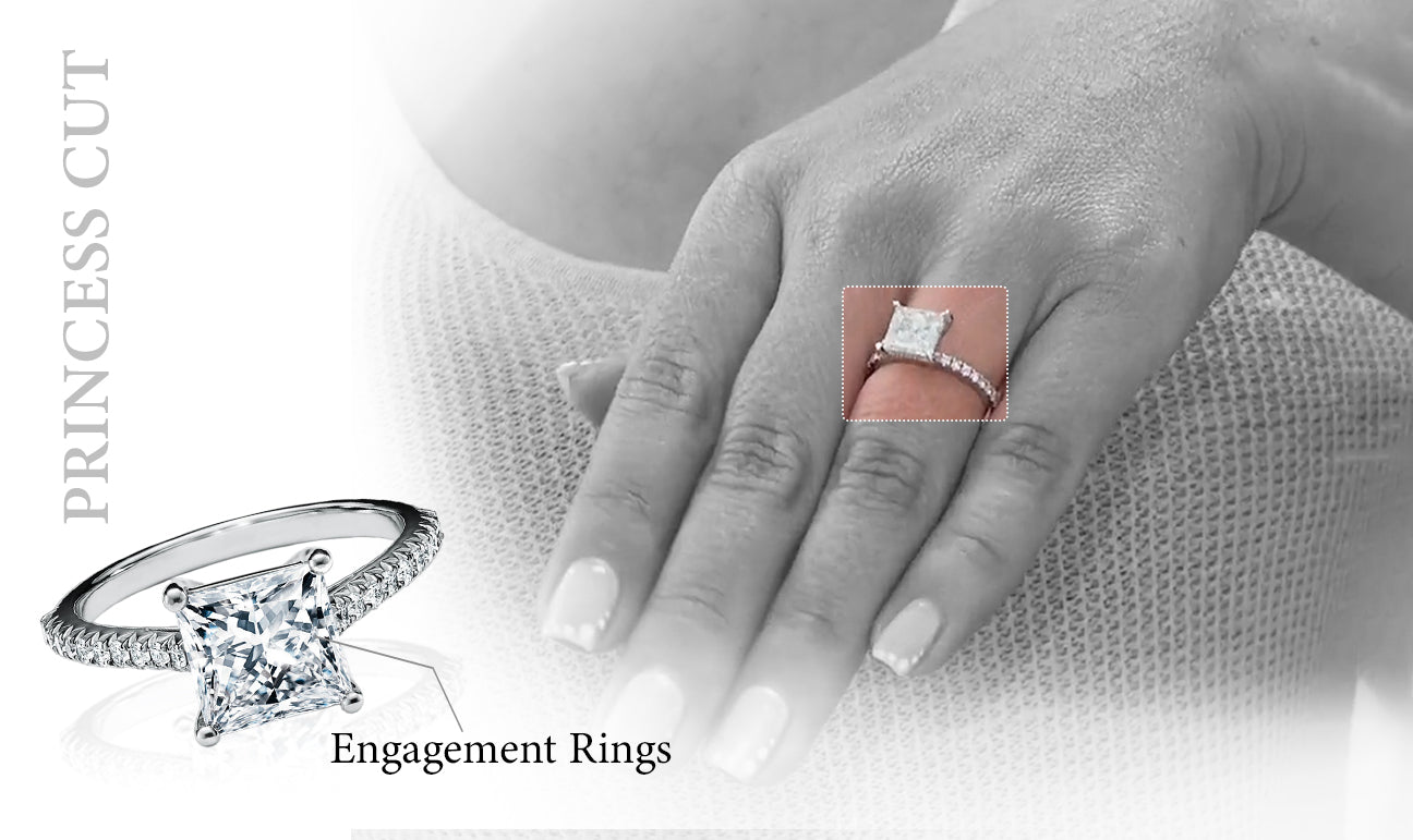 Princess Cut Engagement Rings