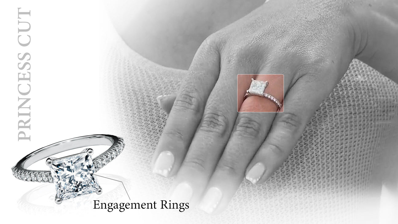 Princess Cut Engagement Rings