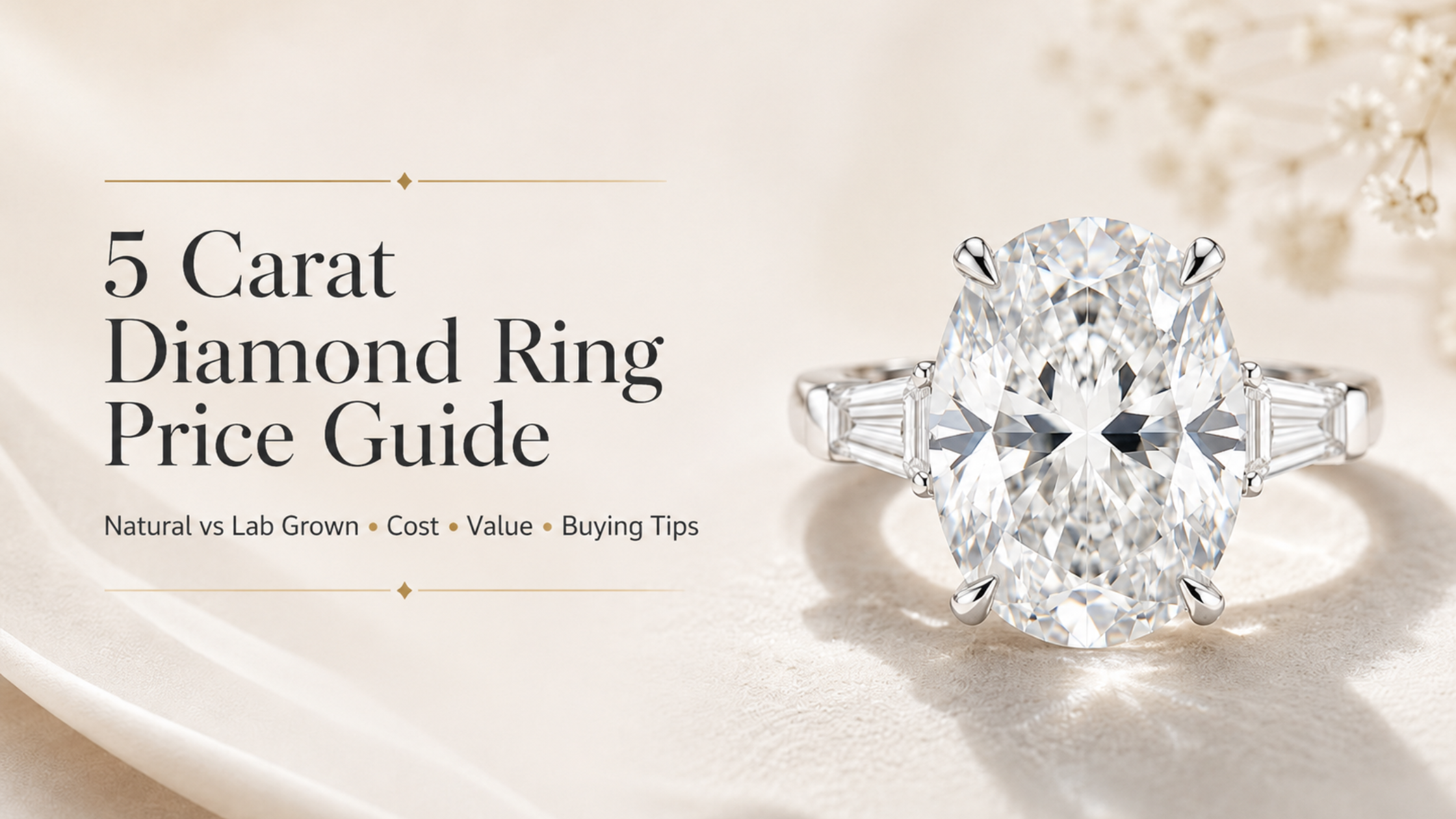 How Much Is a 5 Carat Diamond Ring