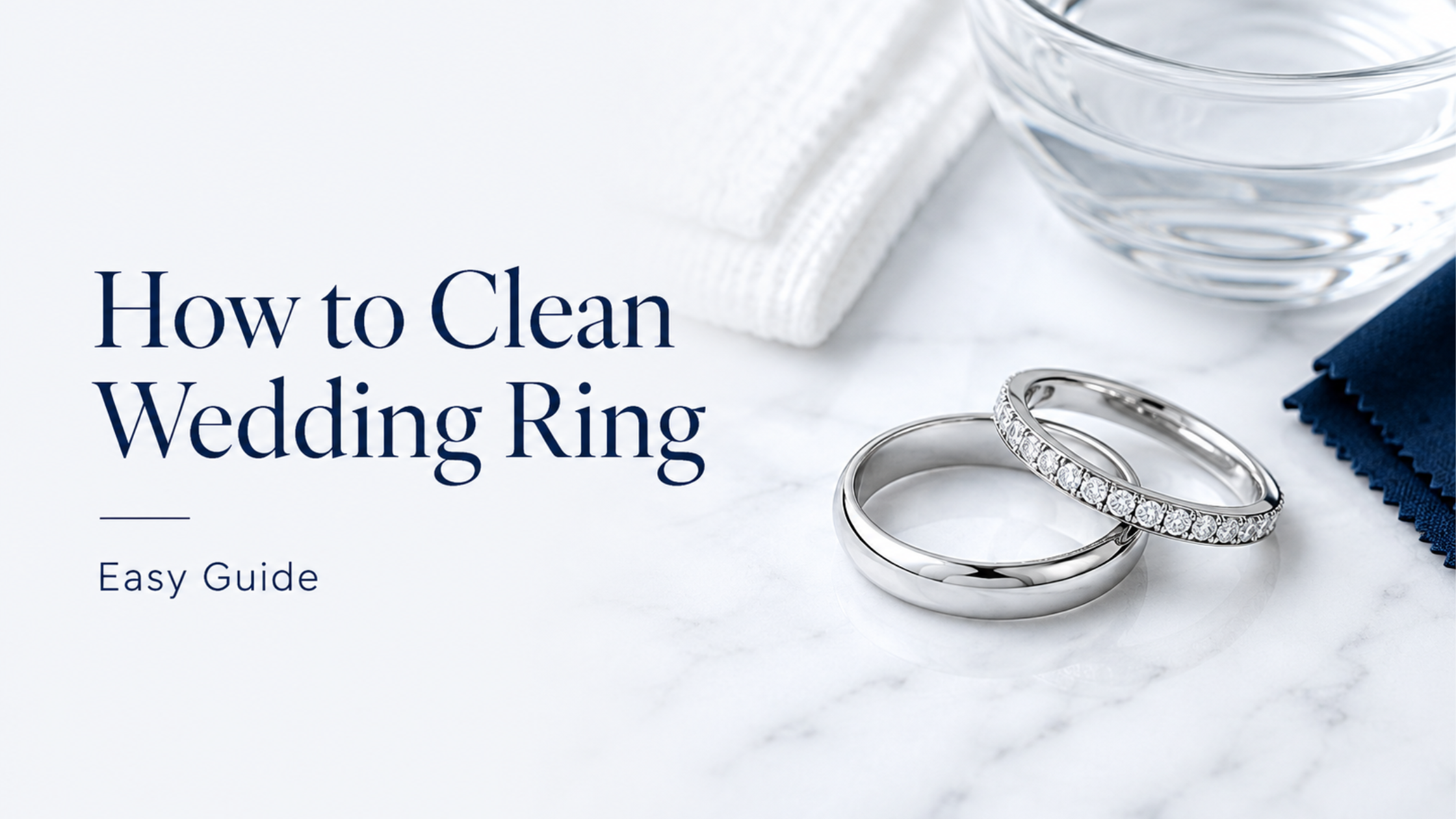 How to Clean Wedding Ring