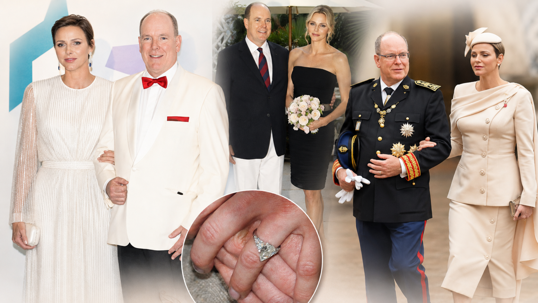 Princess Charlene Engagement Ring