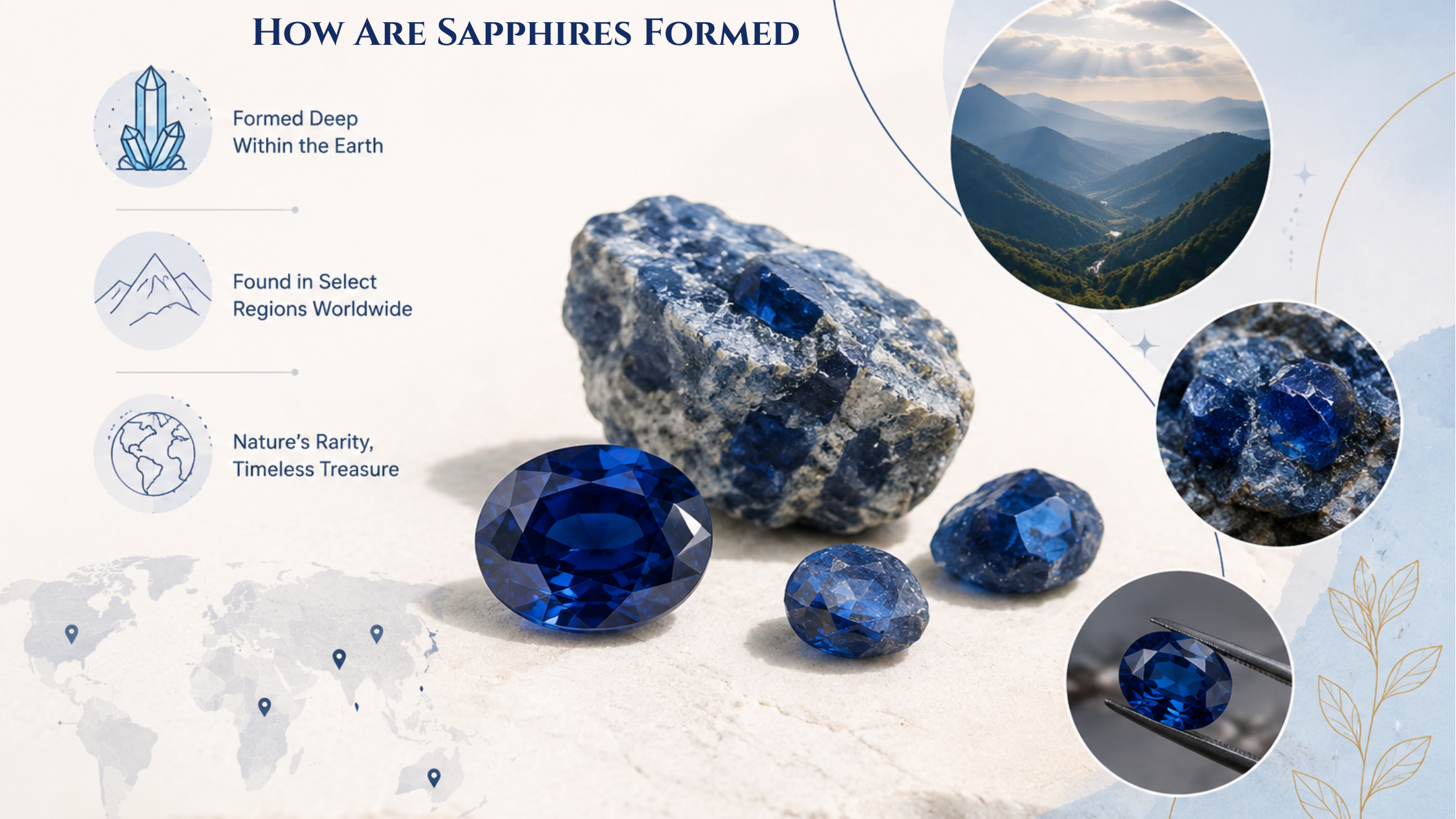 How Are Sapphires Formed