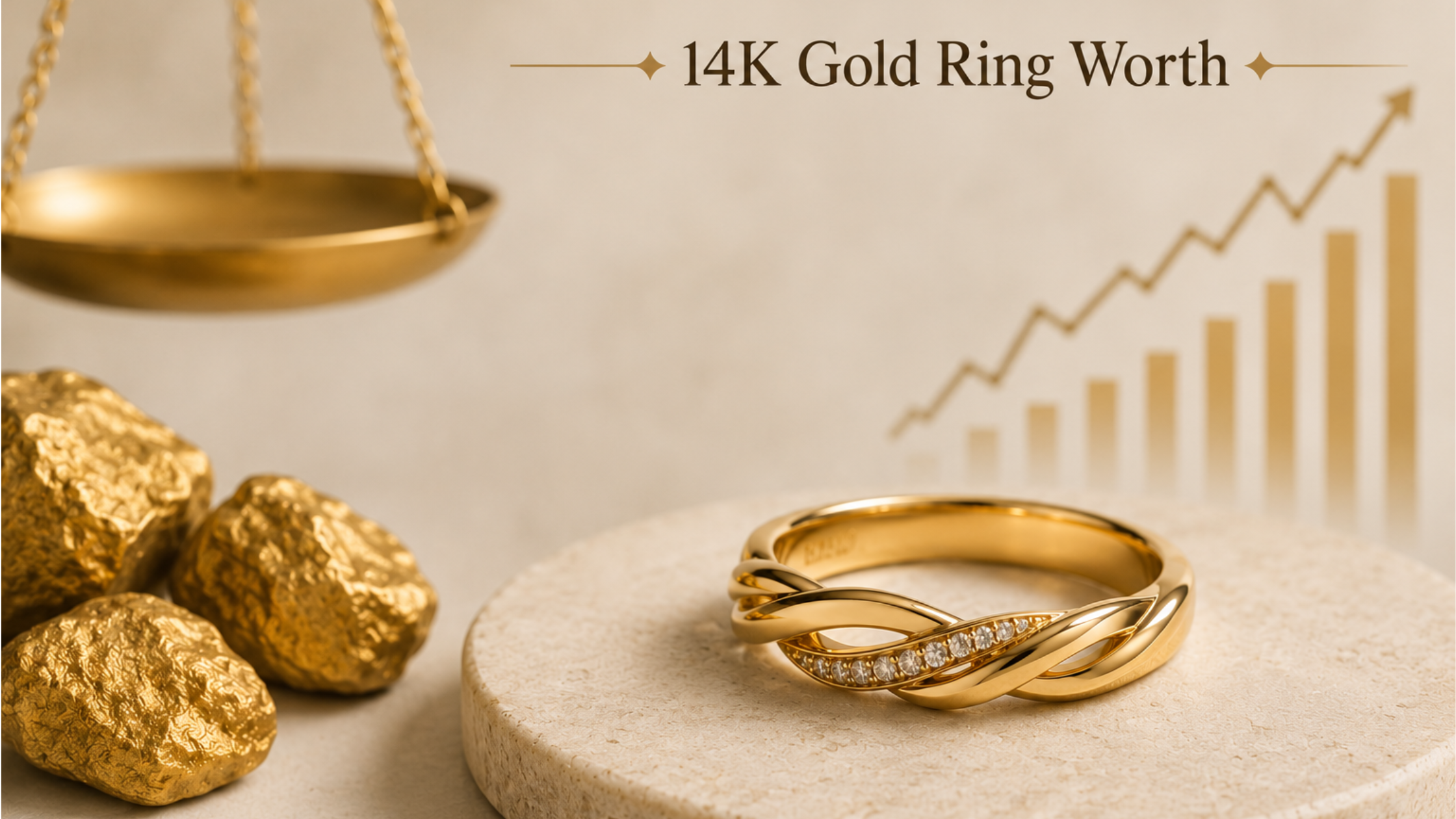 How Much Is a 14K Gold Ring Worth 