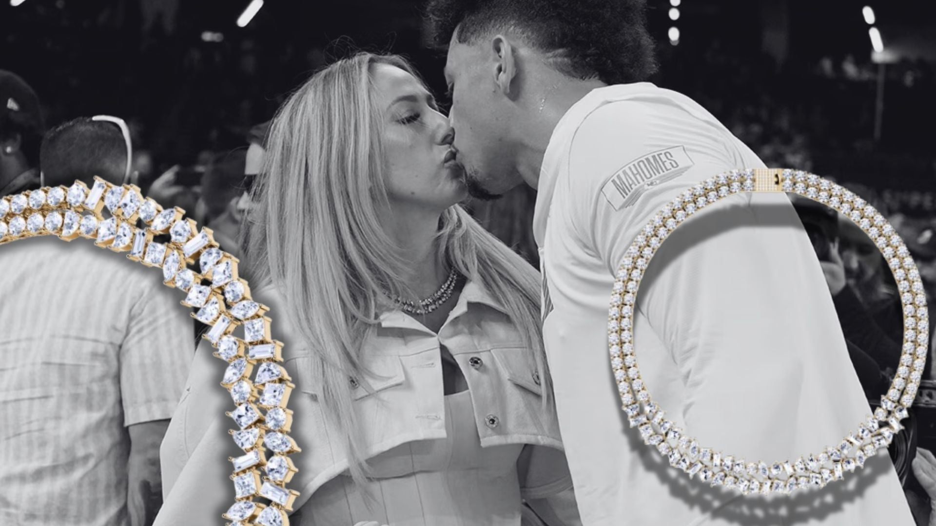Brittany Mahomes Super Bowl Necklace