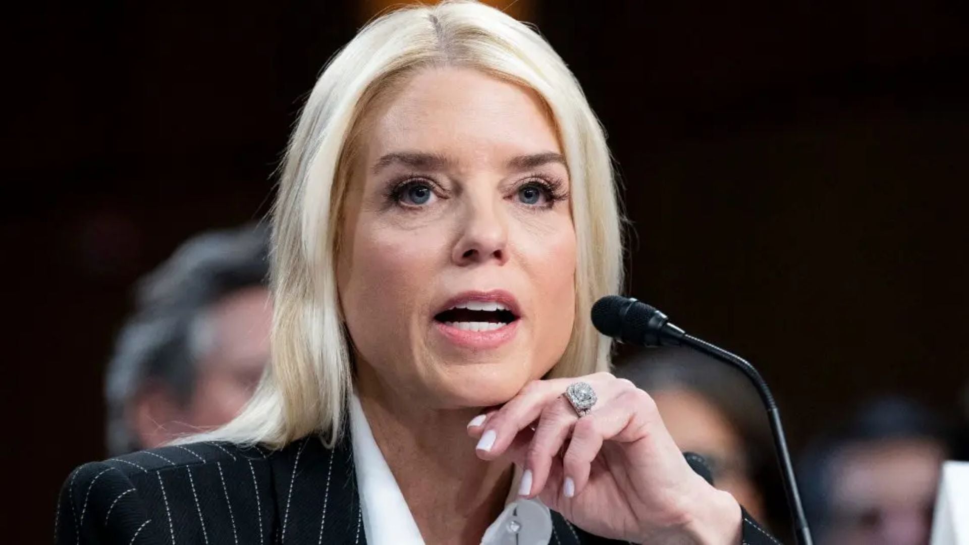 Pam Bondi Engagement Ring
