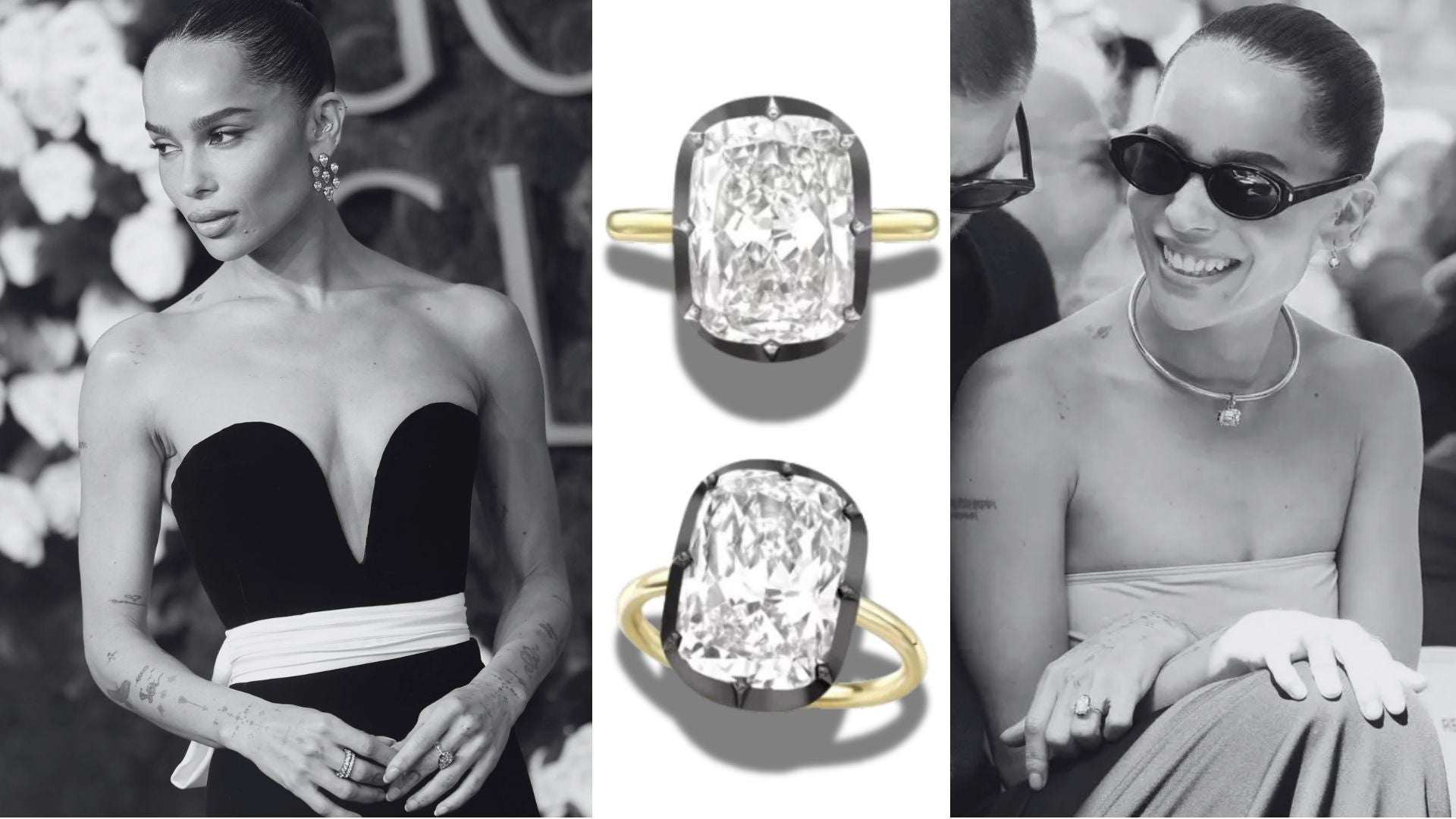 Zoe Kravitz Engagement Ring