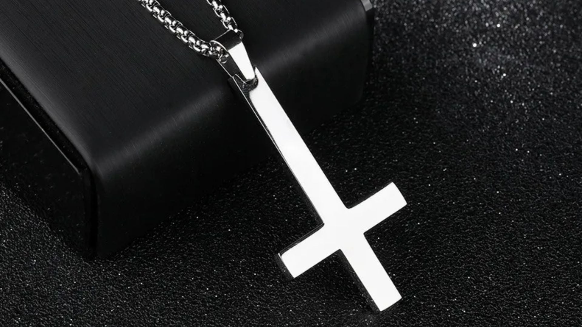 Upside Down Cross Necklace