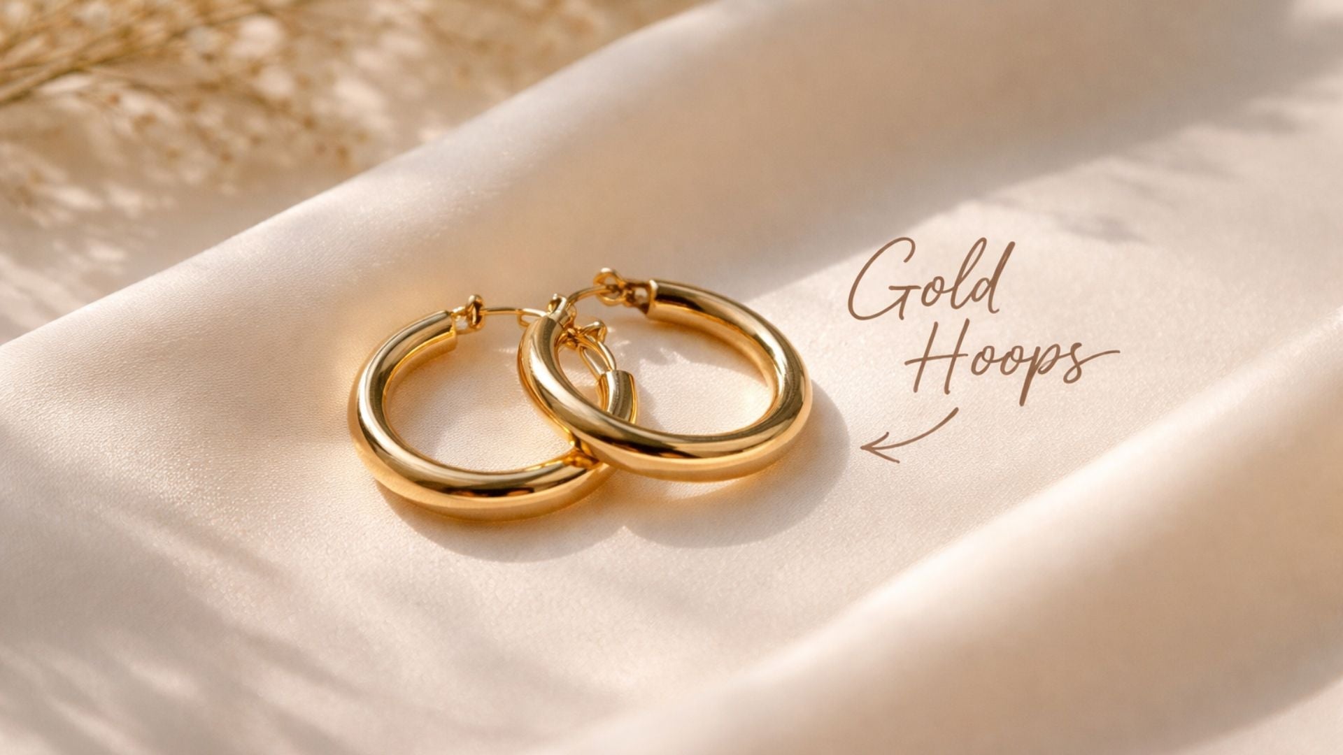 Gold Hoop Earrings