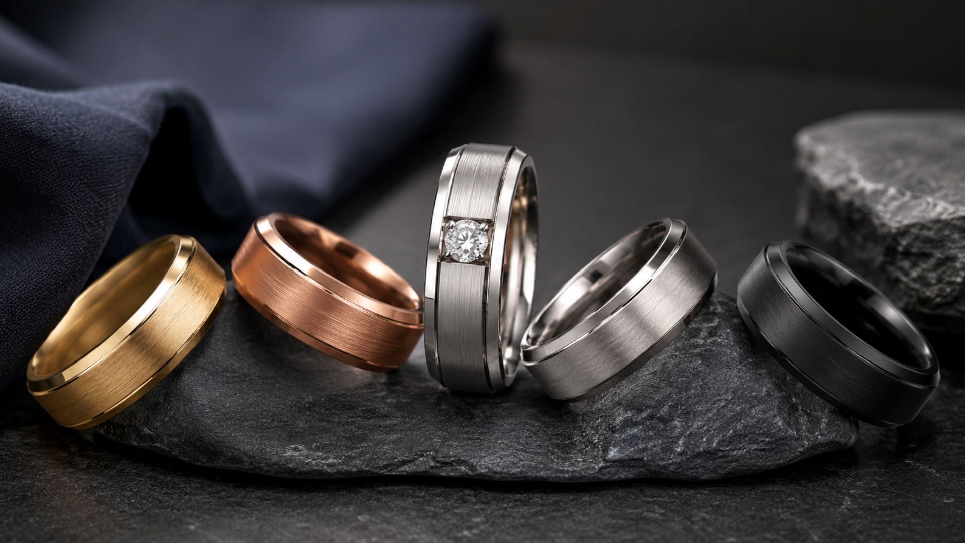 Best Metals to Pair with a Diamond Wedding Ring for Him