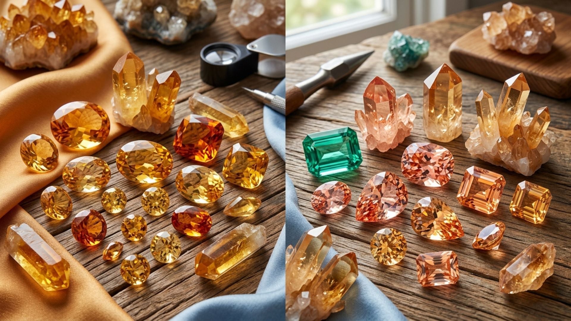 Topaz and Citrine - How to Tell These Beautiful Gemstones Apart