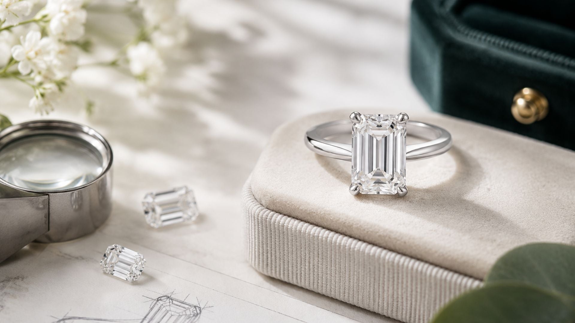 How to Choose the Perfect Emerald Cut Solitaire Ring