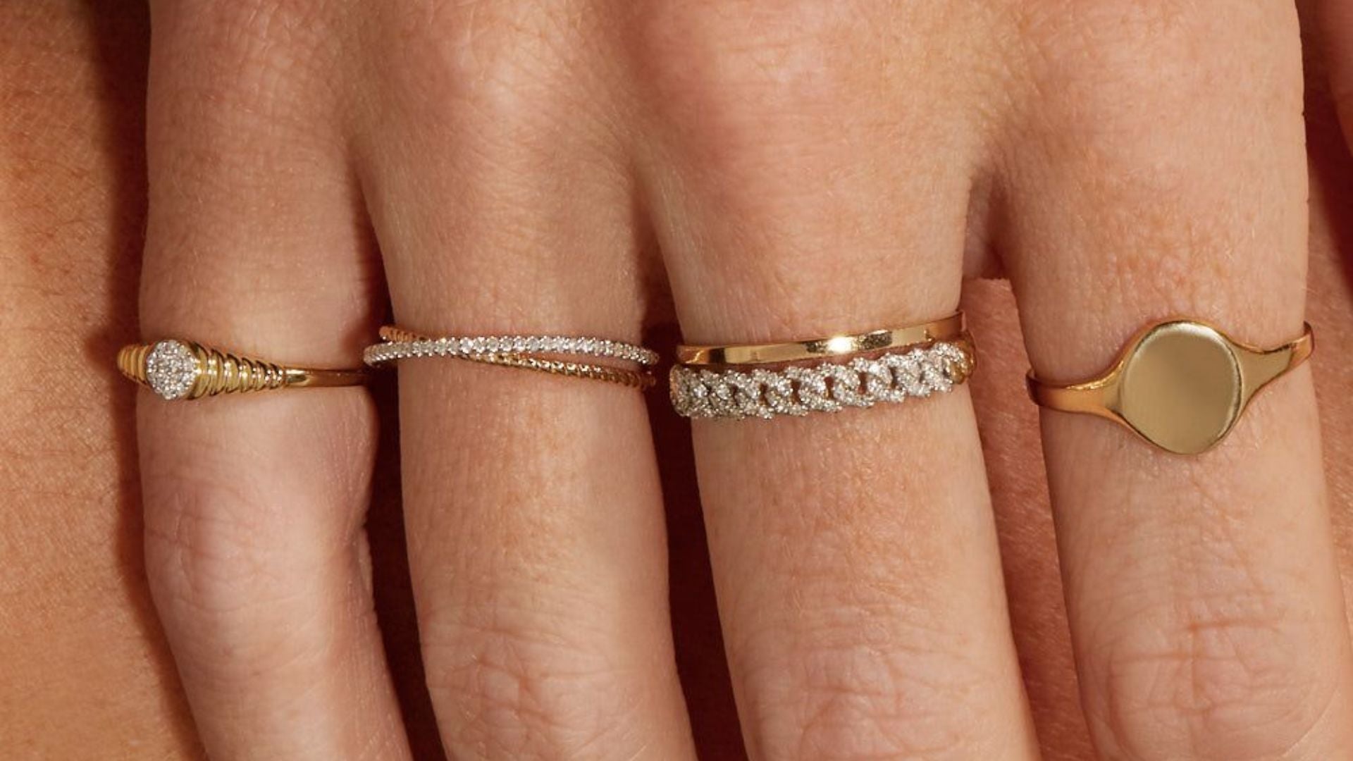 Small Diamond Ring