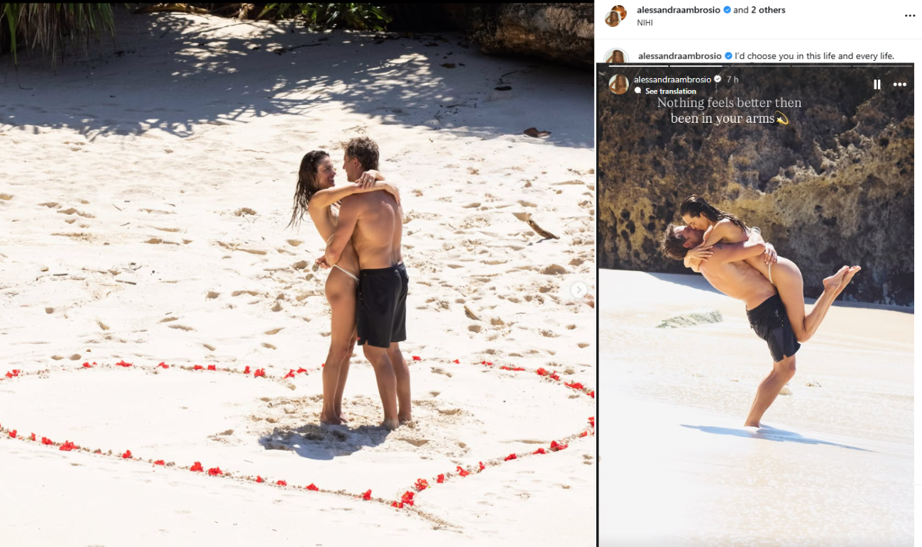 Alessandra Ambrosio Engagement Ring: Details & Style