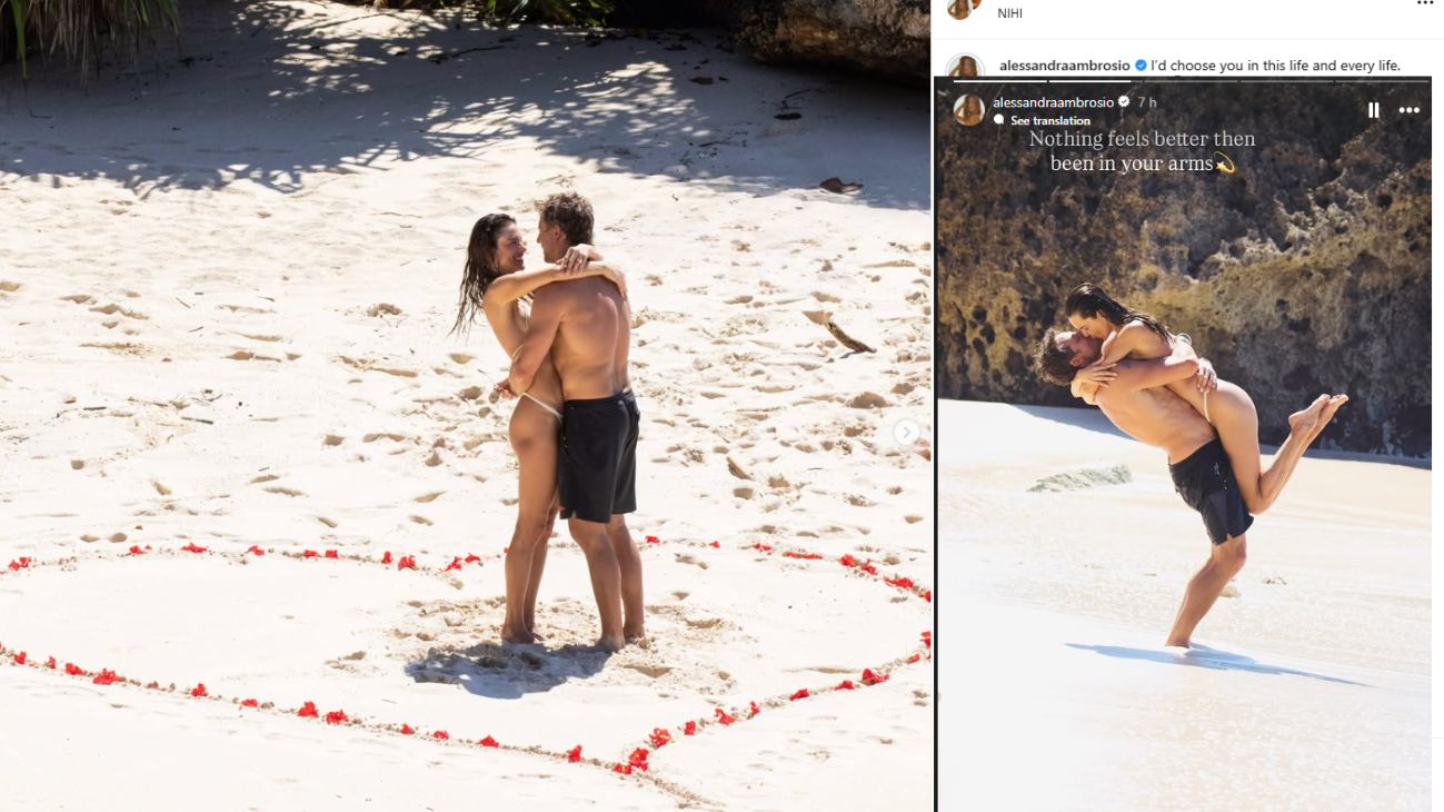 Alessandra Ambrosio Engagement Ring: Details & Style