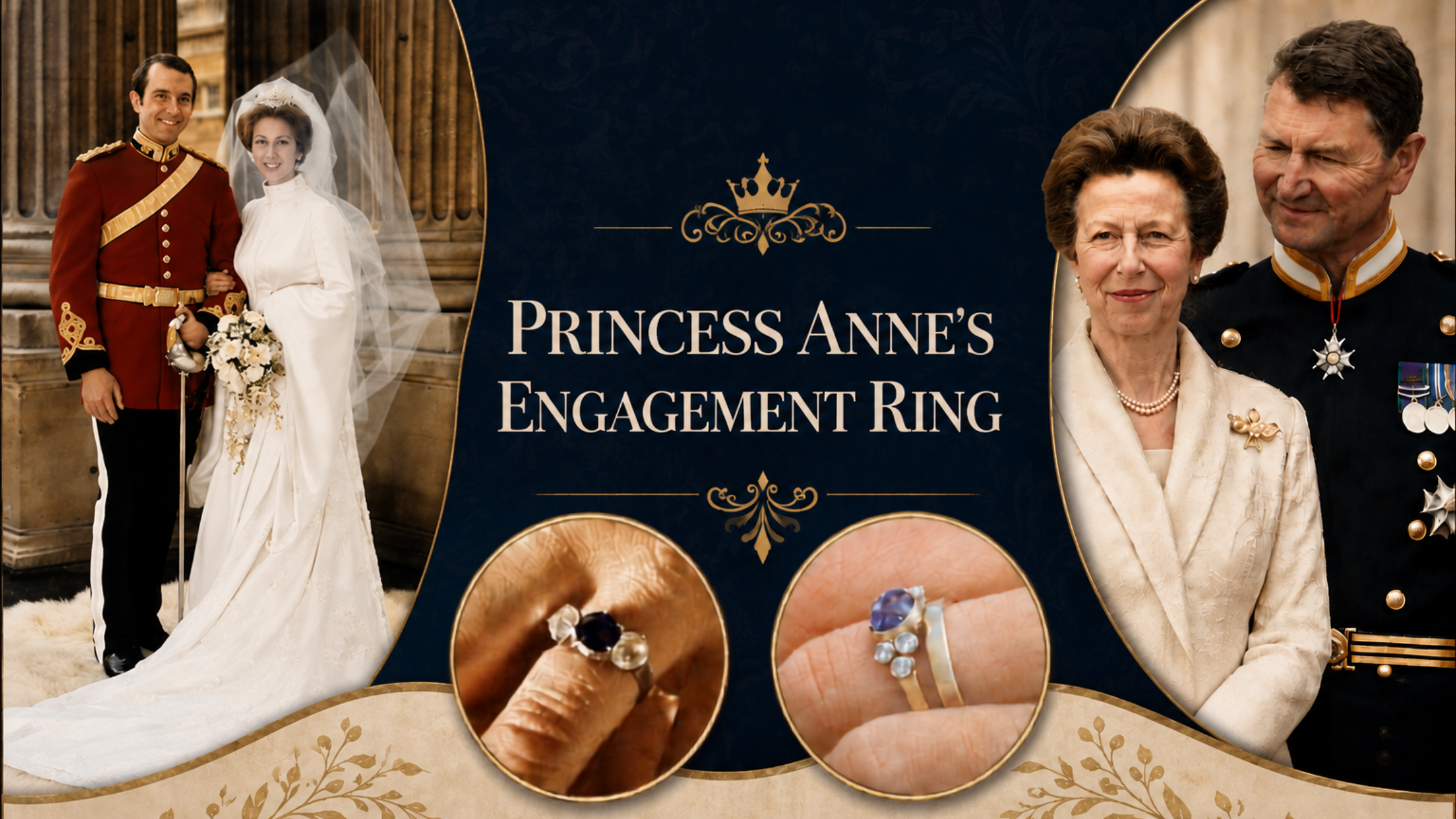 Princess Anne’s Engagement Rings