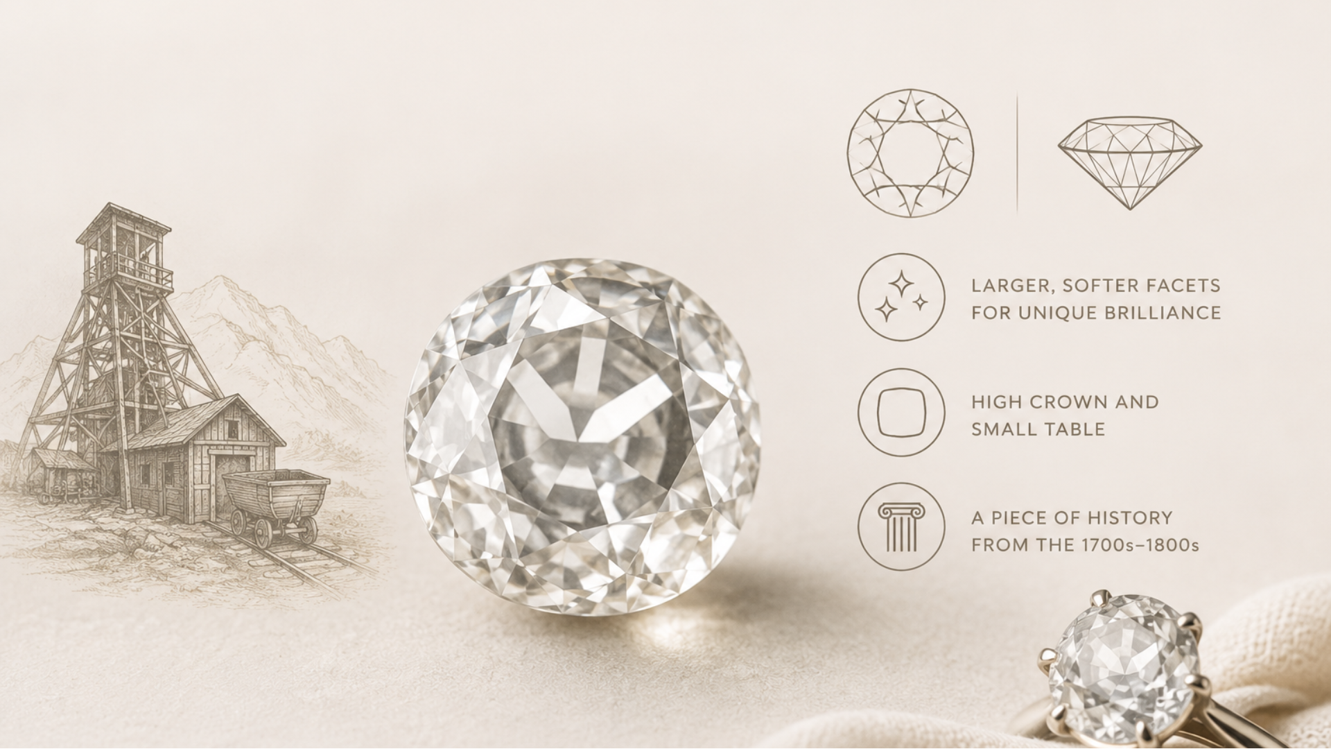 What Is an Old Mine Cut Diamond and Why Is It So Special?