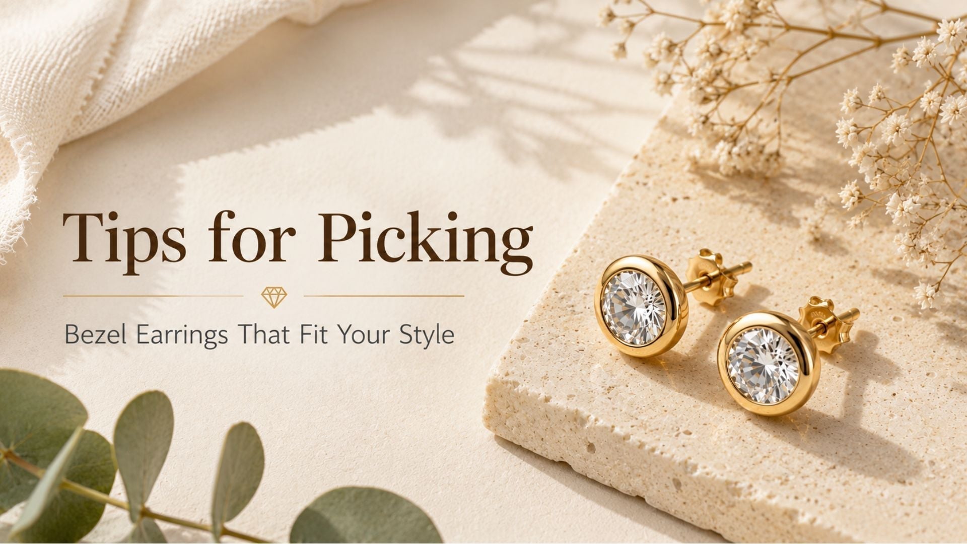 How to Choose Bezel Earrings You'll Love to Wear