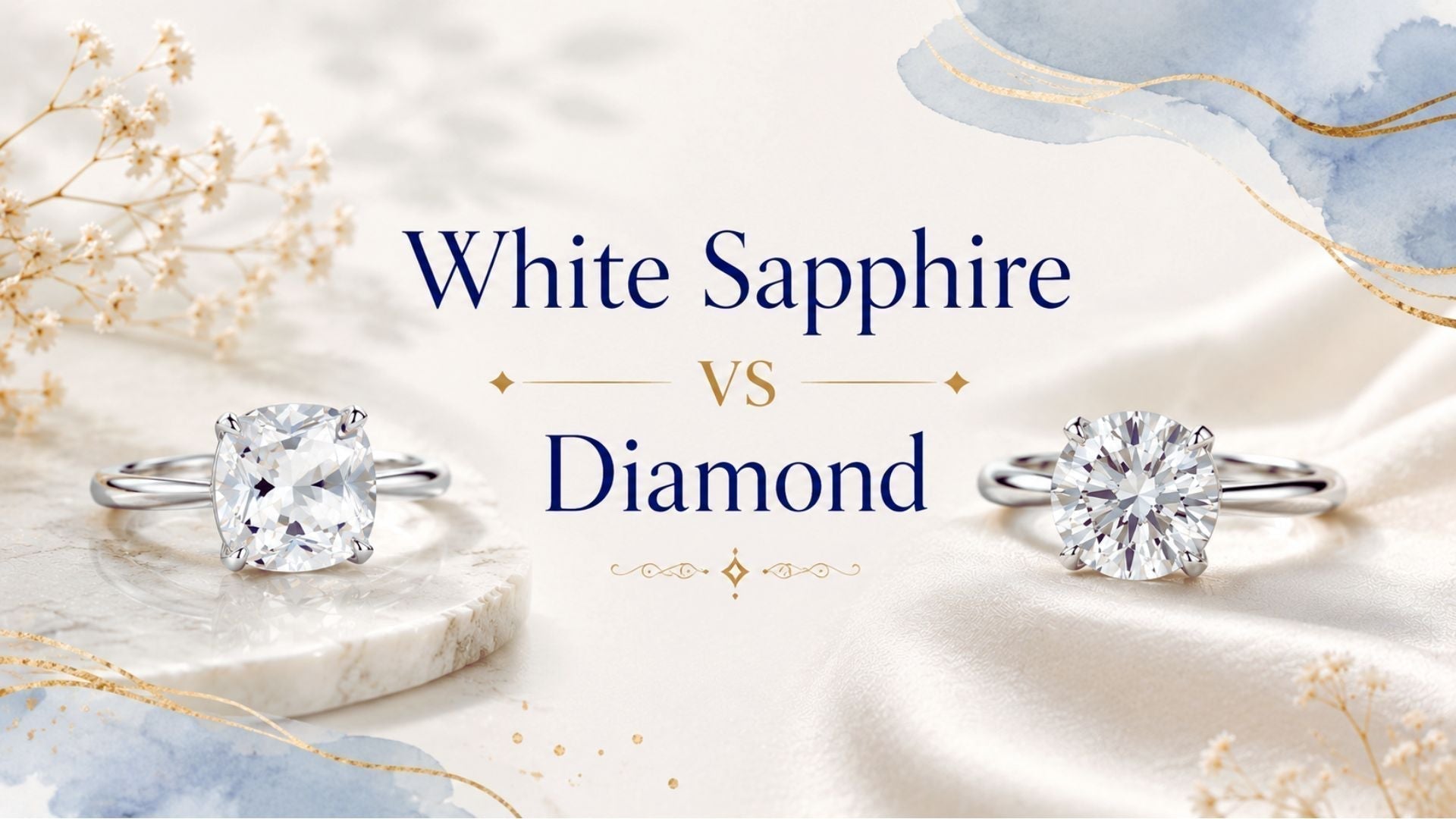 A Ring for Your Love: White Sapphire vs Diamond