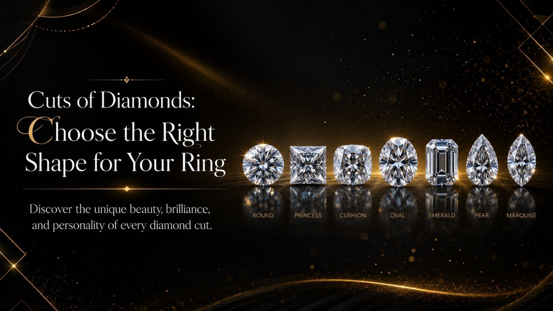 Cuts of Diamonds: Choose the Right Shape for Your Ring