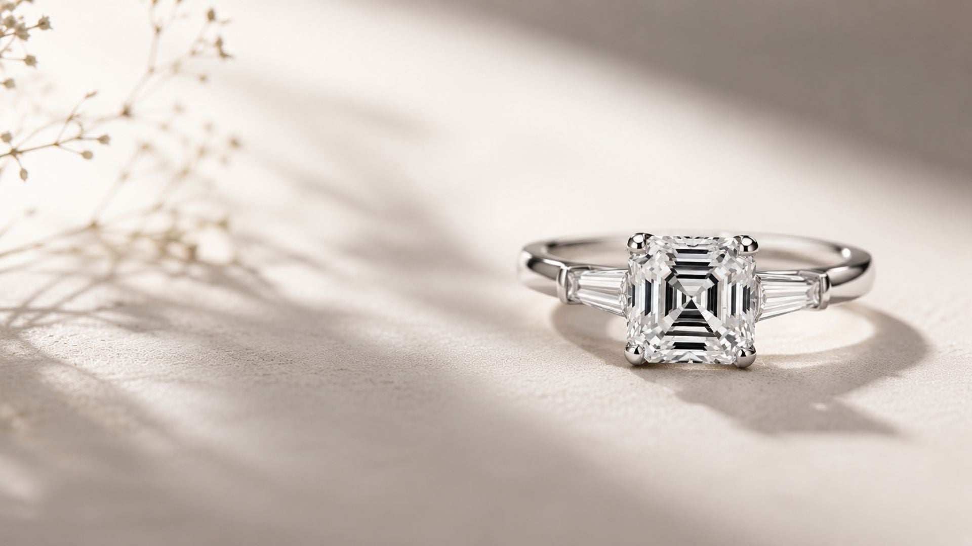 The Growing Appeal of Asscher Cut Engagement Rings