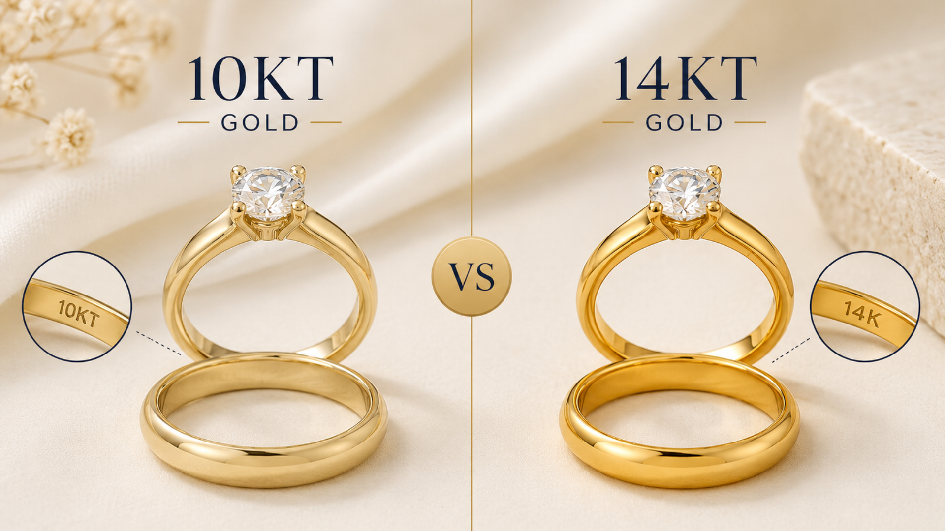 10kt Gold vs 14kt