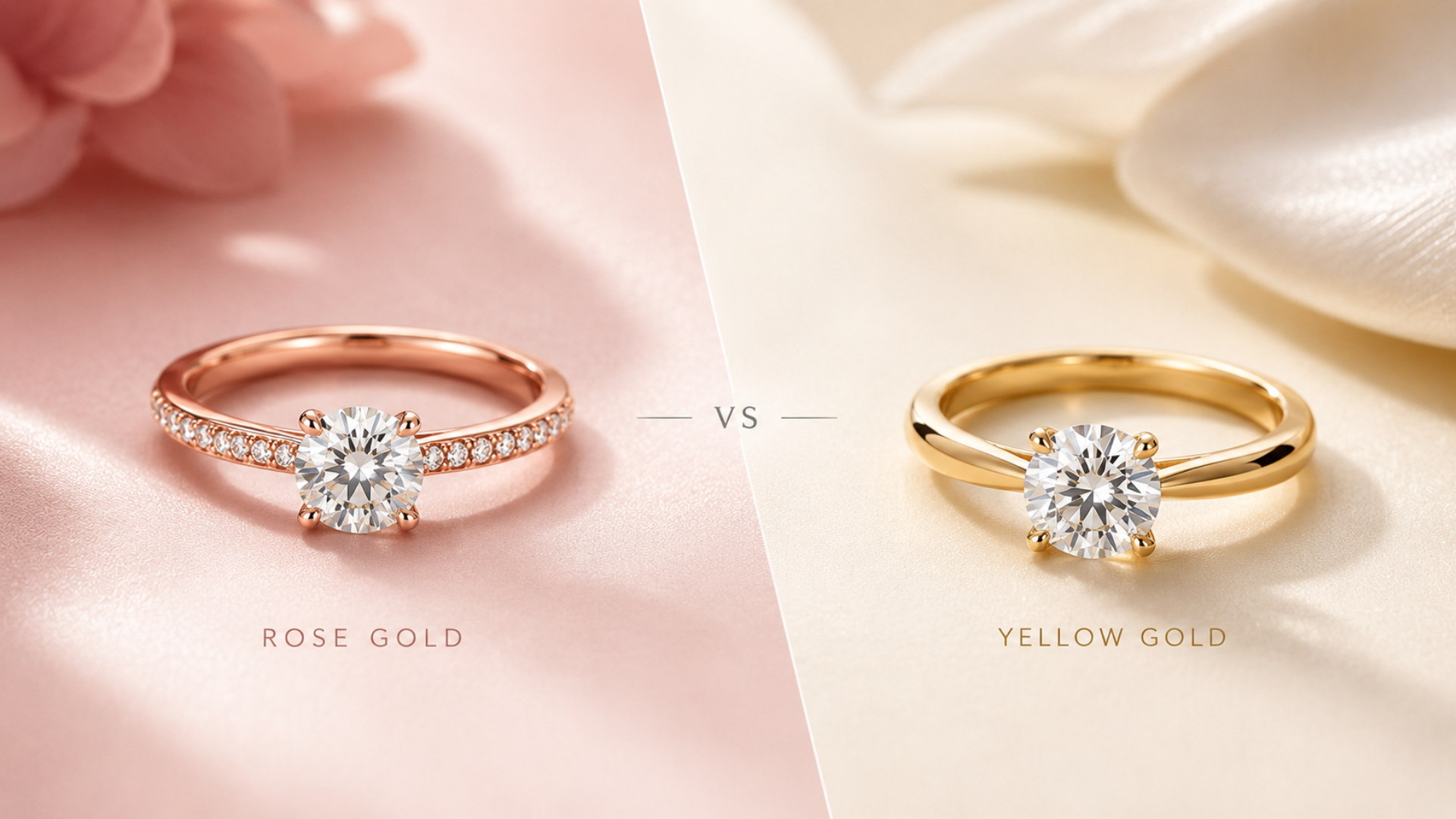 Rose Gold vs Yellow Gold