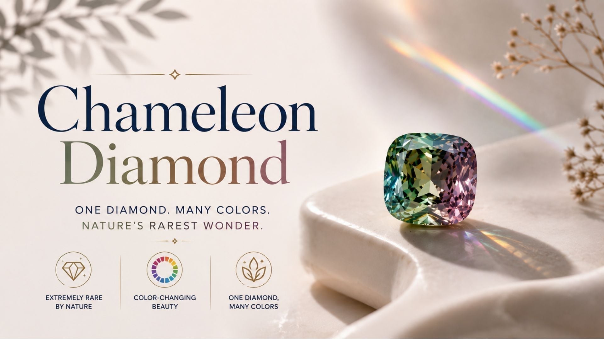 Chameleon Diamonds: How Do These Rare Diamonds Change Color?