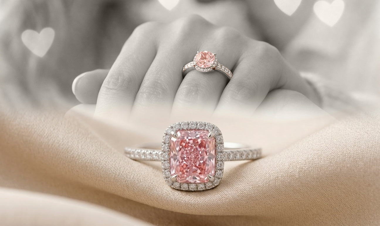 Why Lab-Created Pink Diamond Engagement Rings Are Stealing Hearts