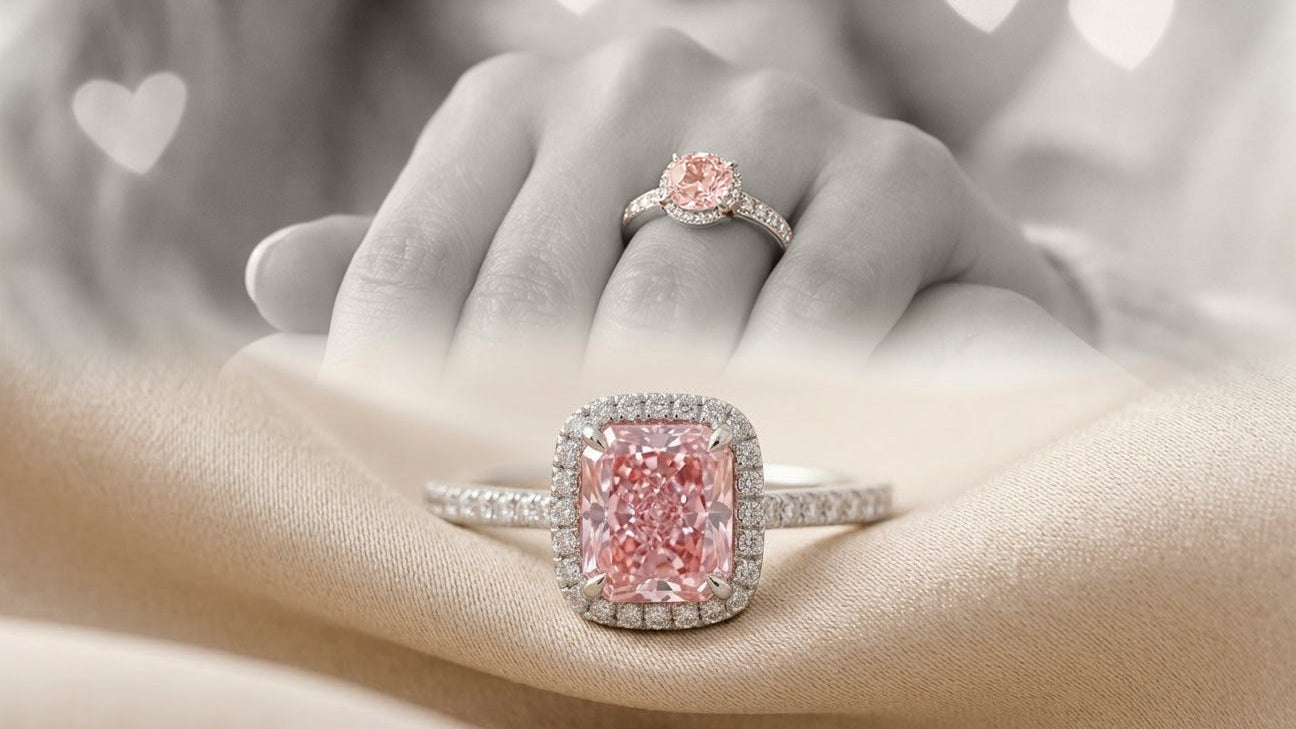 Why Lab-Created Pink Diamond Engagement Rings Are Stealing Hearts