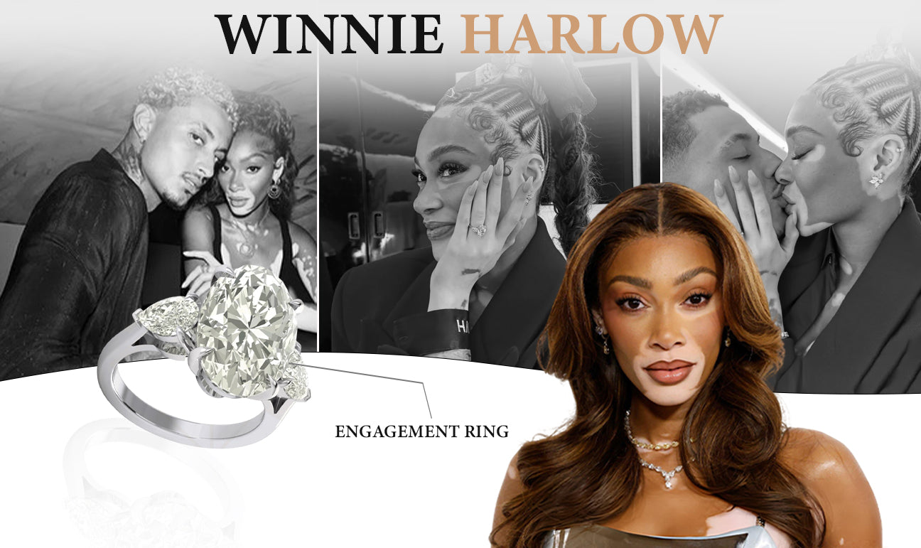 Winnie Harlow Engagement Ring
