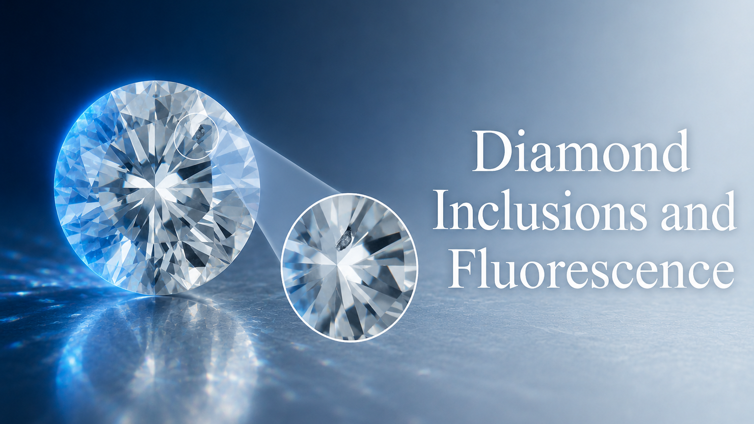 Diamond Inclusions and Fluorescence