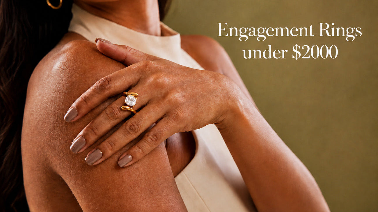 Lab Grown Diamond Engagement Rings under $2000