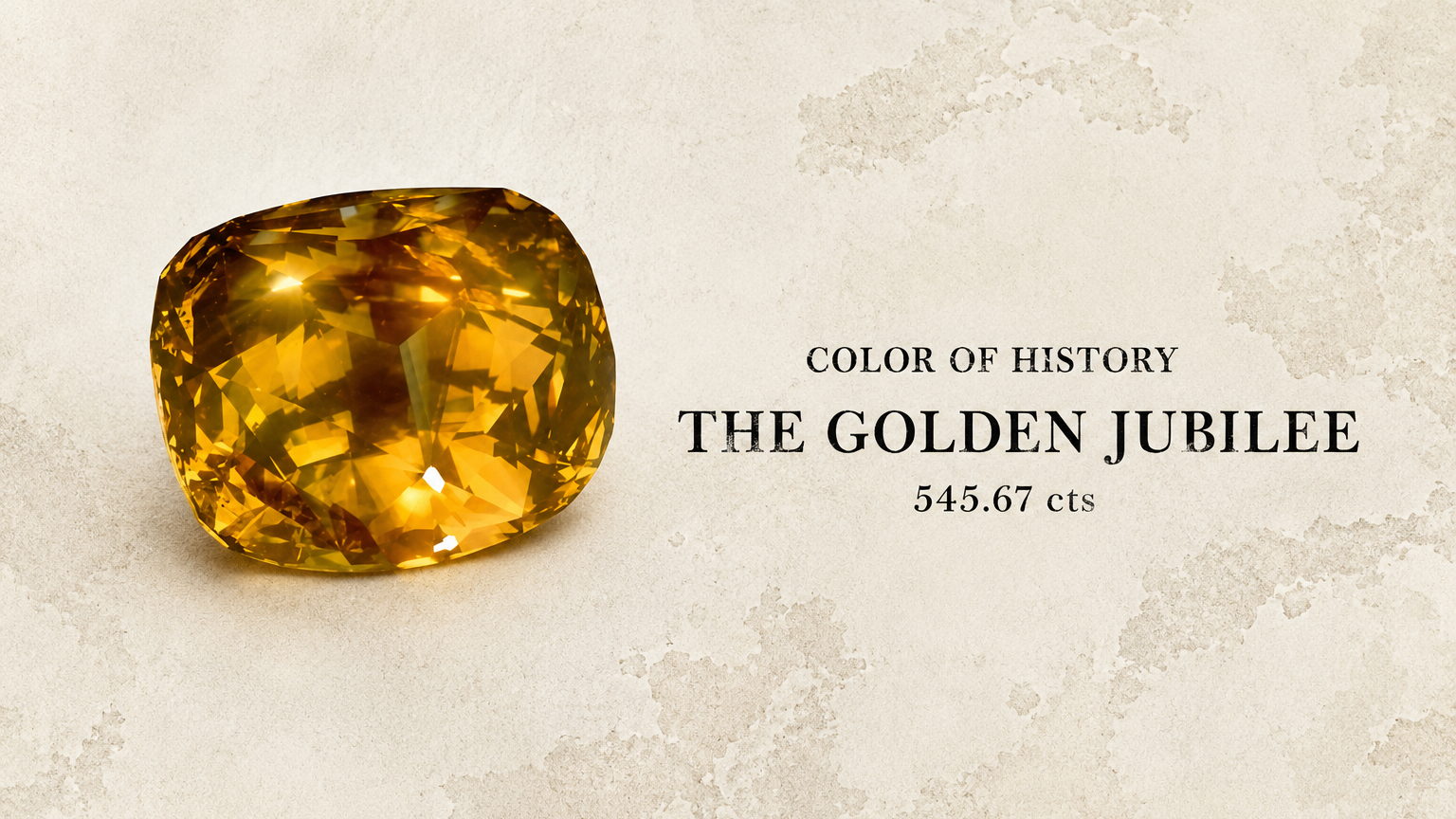 The Golden Jubilee Diamond