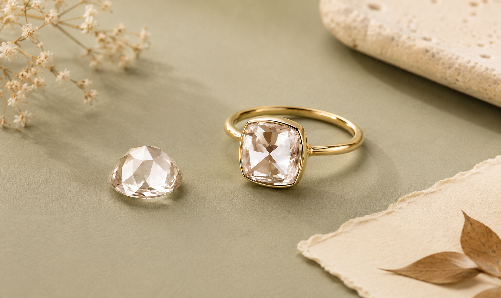 Rose Cut Diamond