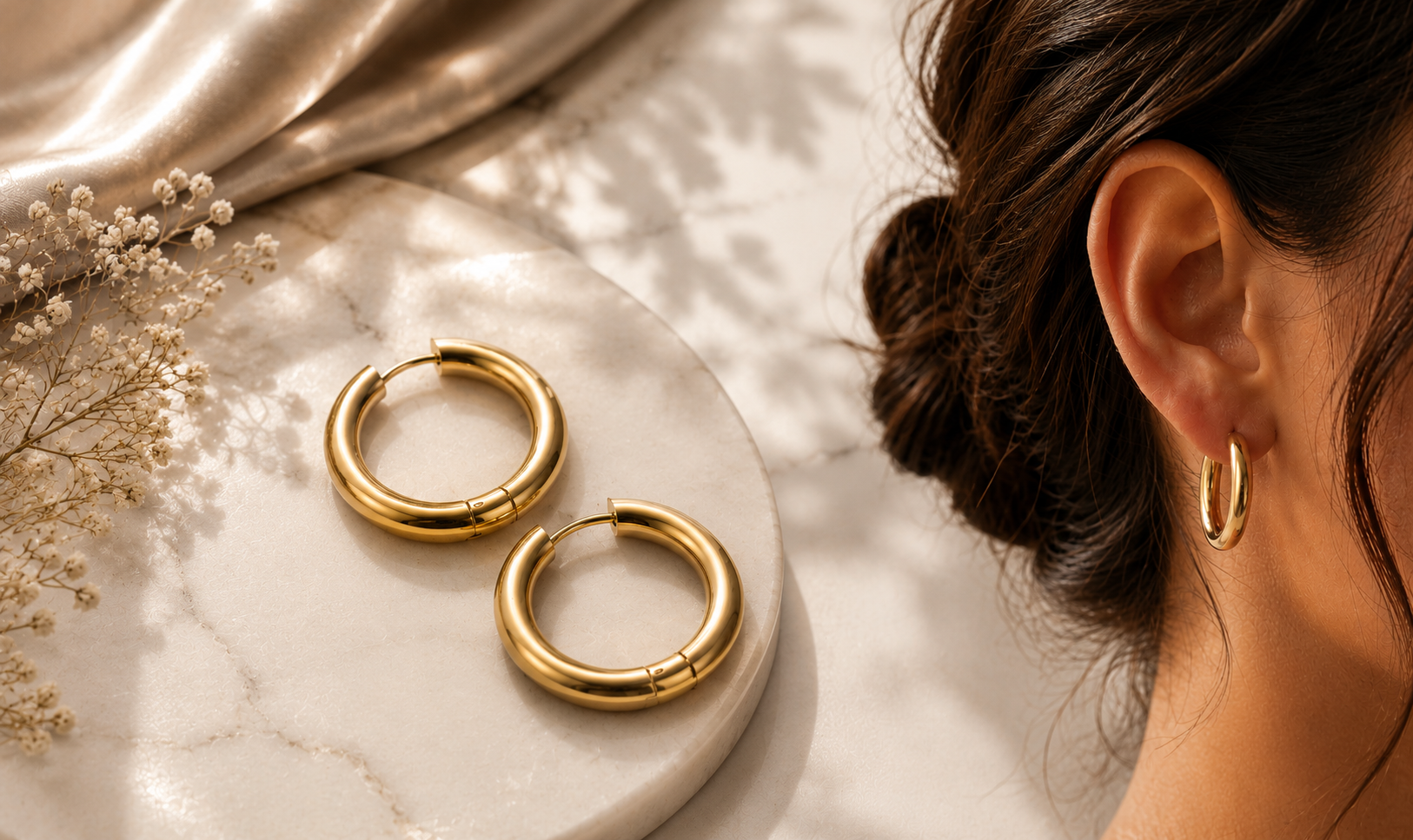 Broken Hoop Earring Step-By-Step Guide