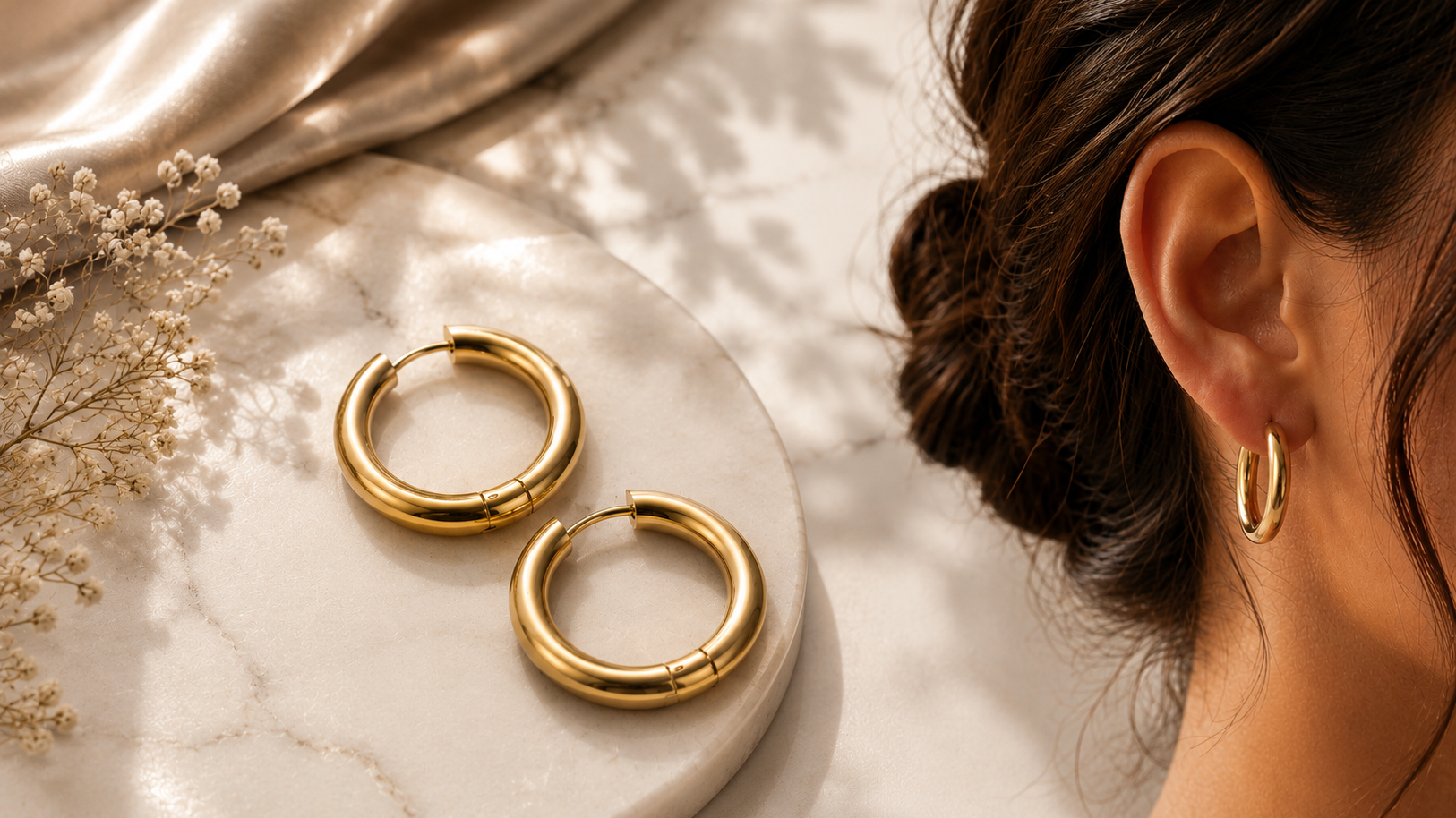 Broken Hoop Earring Step-By-Step Guide
