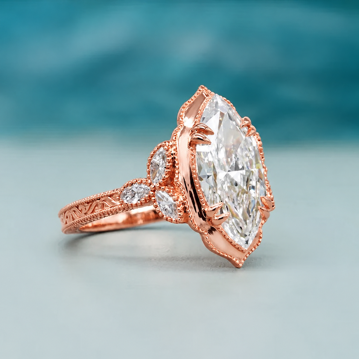 10k Rose Gold, 14k Rose Gold, 18k Rose Gold
