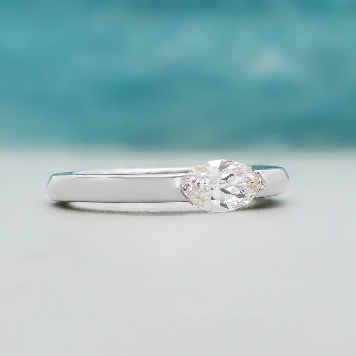 10k White Gold, 14k White Gold, 18k White Gold, Platinum